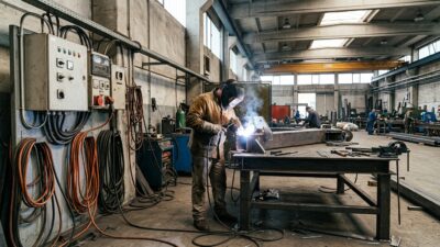 Сварочный пост на производстве: электропитание и что проверяют приборами